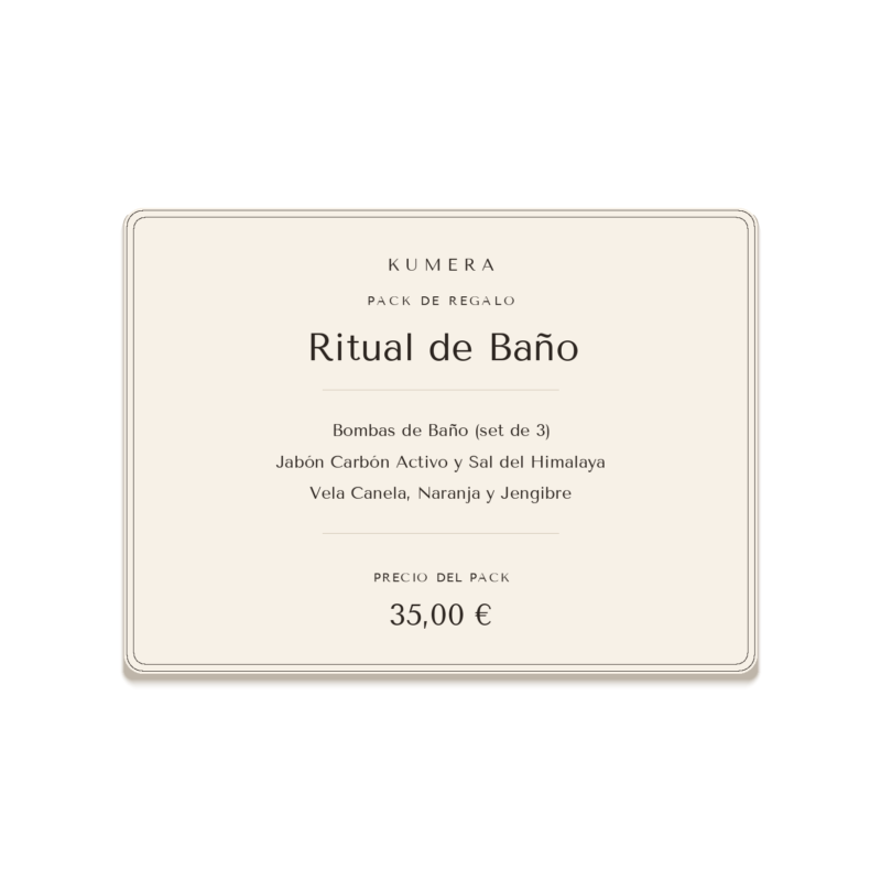 Pack Ritual de Baño — KUMERA